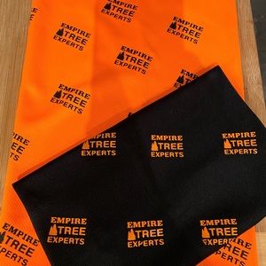 Custom company logo neck face masks